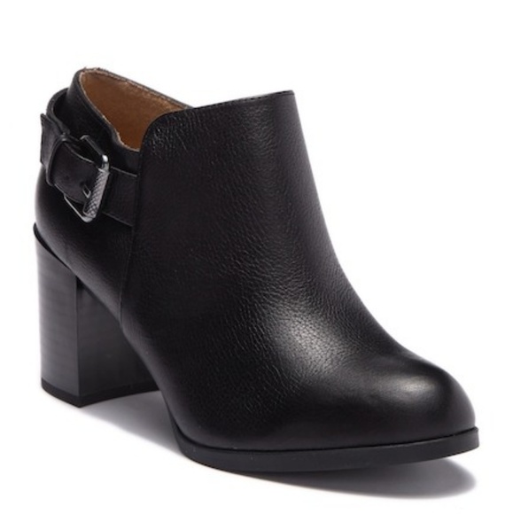 naturalizer harley block heel bootie